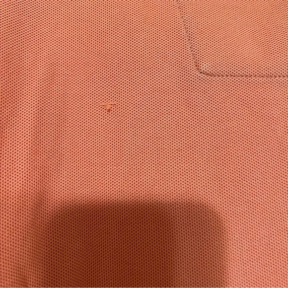 Nautica Men's Sustainably Crafted Classic-Fit Deck Polo Shirt - Orange - Picture 9 of 10